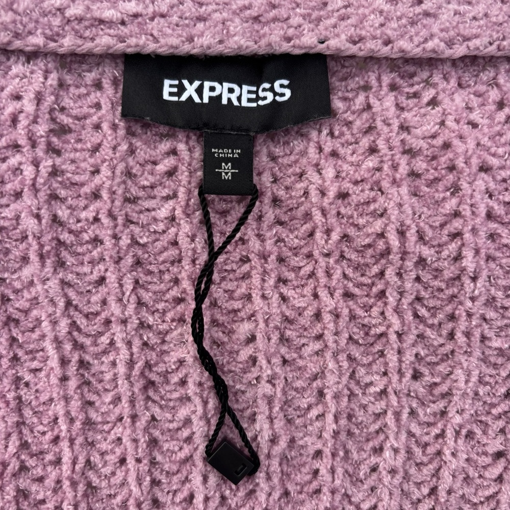 Express Purple Sweater - Picture 2 of 4